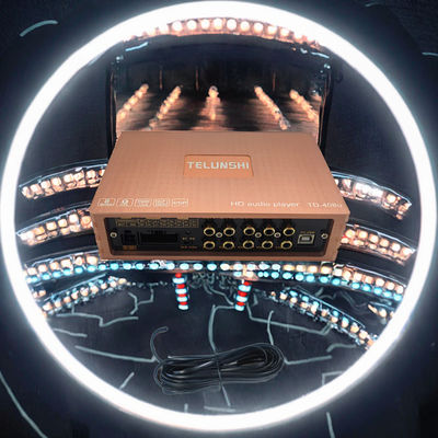 Gorąca sprzedaż 4 * 50W klasa AB wzmacniacz samochodowy 4-kanałowy DSP Crossovers Subwoofer wzmacniacz Auto Power (bez panelu sterowania)