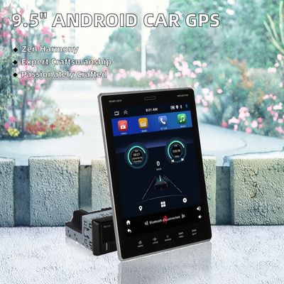 Uniwersalny 9.5" 2 Din Android Nawigacja GPS Samochodowy Odtwarzacz Multimedialny Radio Samochodowe z Ekranem Dotykowym USB Carplay FM WIFI