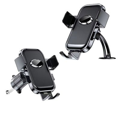 Uniwersalny uchwyt do telefonów samochodowych z 360 stopniami antytrzęsieniowymi Teleskopowy bezręczny wodoodporny zestaw rozdzielczy