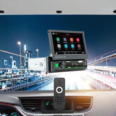 7-calowy odtwarzacz MP5/Mp4/Mp3 do samochodu z wysuwanym ekranem teleskopowym, jednocylindrowym, inteligentnym BT, bezprzewodowym centralnym sterowaniem, radiem FM