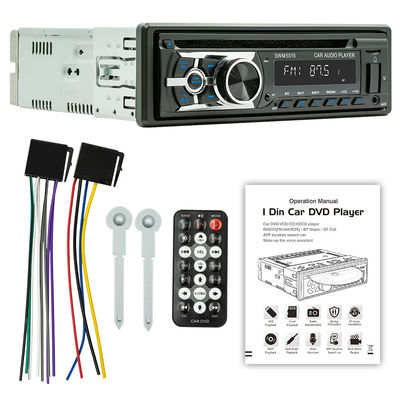 Odtwarzacz MP3 do samochodu Creatall Single-Disc z funkcją Smart Bluetooth, multimedialny odtwarzacz CD/VCD/DVD, gniazdo kart, połączenie USB, radio