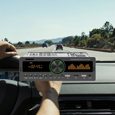 Creatall Nowy odtwarzacz MP3 samochodowy z gniazdkiem USB Flash Drive BT Wireless FM Radio Hands-Free Kompatybilny z kartami MP3 i TF