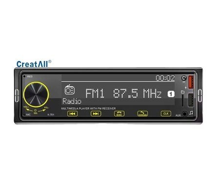 Creatall Specialna Wyprzedaż 2.5D Ekran Dotykowy Samochodowy Odtwarzacz MP3 z BT Bezprzewodowy Interfejs USB DAB Cyfrowe Radio Ładowarka