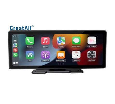 Creatall 10,26-calowy przenośny ekran Carplay MP5 Nawigacja Odwracanie Połączenie dla BT bezprzewodowego odtwarzacza samochodowego USB Deska rozdzielcza