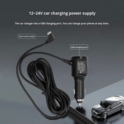 Creatall 8,1-calowe przenośne urządzenie nawigacyjne dla samochodów bezprzewodowe CarPlay przednie tylne podwójne nagrywanie Dash Cam do deski rozdzielczej