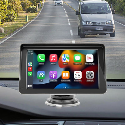 Creatall 7-calowa przenośna nawigacja samochodowa z odwrotnym widokiem z tyłu bezprzewodowy dla Bluetooth MP5 HD połączenie USB Cross-Border Carplay