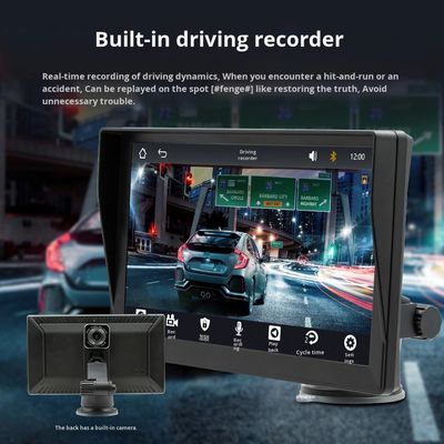 Przenośny odtwarzacz MP5 do samochodu Creatall 9-calowy, obraz cofania HD dla Bluetooth, bezprzewodowy CarPlay, umieszczenie na desce rozdzielczej, połączenie USB