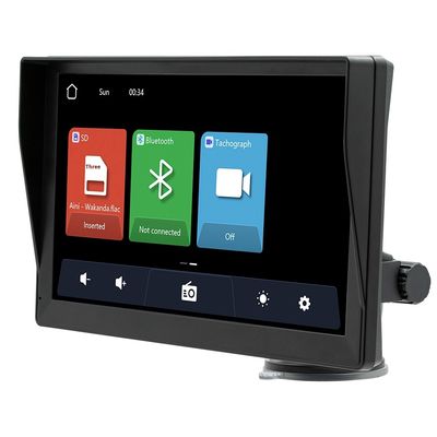 Przenośny odtwarzacz MP5 do samochodu Creatall 9-calowy, obraz cofania HD dla Bluetooth, bezprzewodowy CarPlay, umieszczenie na desce rozdzielczej, połączenie USB