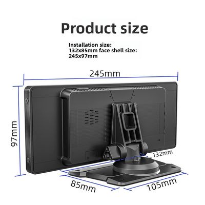 Creatall Cross-Border 10,26-calowy duży ekran LCD Carplay Nawigacja Wysoka rozdzielczość Obraz cofania Połączenie USB Odtwarzacz BT