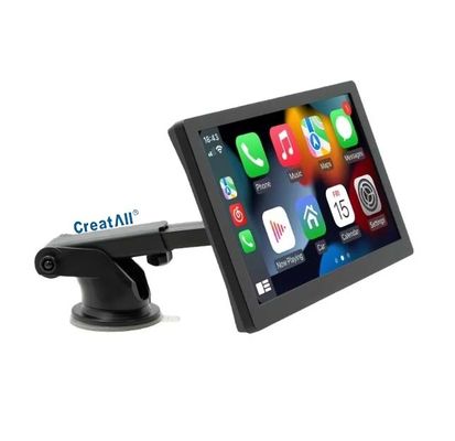 Creatall 9-calowy przenośny odtwarzacz MP5 wysokiej rozdzielczości Duży ekran wyświetlacz przewodowy / bezprzewodowy Carplay dla Bluetooth Dashboard 1 rok