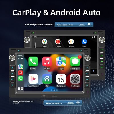 Creatall dla Volkswagen Lingyu All-In-One Bezprzewodowa Nawigacja GPS Carplay 7-calowy Obraz Wysokiej Rozdzielczości z Kamerą Cofania dla BT