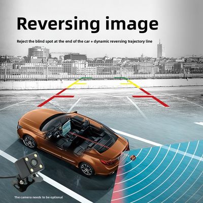 Creatall 10.1 Inch Central Control Car Android GPS Nawigacja CarPlay dla BT USB 360 stopni obracający się ekran Jednorazowa głowa