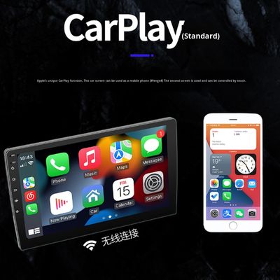 Creatall 9 Inch Universal Dashboard GPS Navigation Player Android All-in-One Wireless CarPlay z ADS do użytku samochodowego