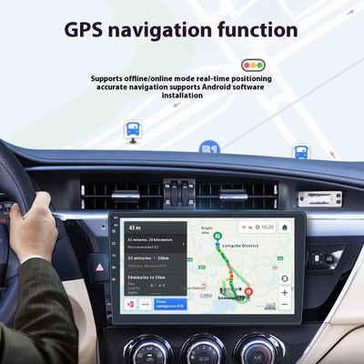 Creatall 9 Inch Universal Dashboard GPS Navigation Player Android All-in-One Wireless CarPlay z ADS do użytku samochodowego