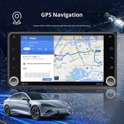 Creatall 7-calowy Android Samochodowy GPS Nawigacja Deska Rozdzielcza All-In-One Centralny Samochodowy do DVD Bezprzewodowy BT CarPlay Wyłącznie dla Dotyku