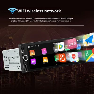 Creatall 6.86 Inch All-In-One Wireless Dashboard Carplay Smart Android GPS Nawigacja HD Odwracanie obrazu dla Bluetooth