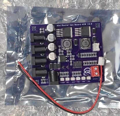 CA-403S Mini Router Nieprzerwana płyta zasilania z mocą wyjściową 40 W, wejściem baterii 11,1 V i ochroną przed zwarciem