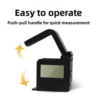 Portable Digital Battery Tester, Battery Capacity Tester, Battery Level Detector, Battery Testing Device