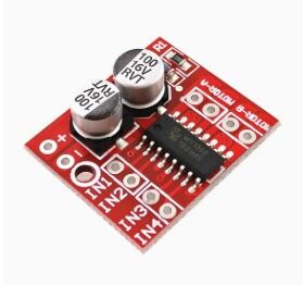 Cratall Dual H-Bridge 2-Channel Stepper Motor Driver Forward/Reverse PWM -20-+50C