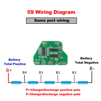 5A10A 7S BMS 18650 Li-ion Power Tools Solar LED Lighting Lamp Balanced PCB 5A 10A Protection Board Product Category PCB PCBA