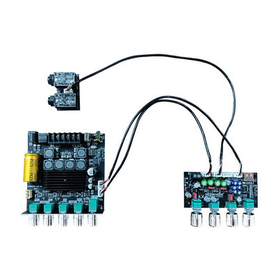 AMP Mike Front Power Amplifier Board Karaoke Reverb Board Microphone K Song Singing DSP Mixing Anti-Howling Made in China