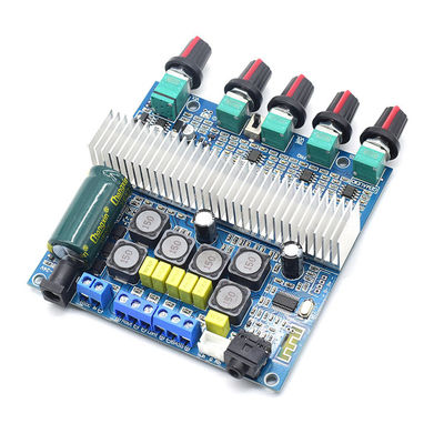 Wzmacniacz HiFi 2.1 Karta audio Bluetooth 5.0 z mocą wyjściową 2*50 W + 100 W i zasilaczem DC12 ~ 24 V