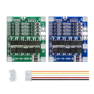 CA-4S-30A-B Litowy 18650 BMS Płyty ochronne akumulatorów 30A 14.8V 12.8V 4s Płyty BMS