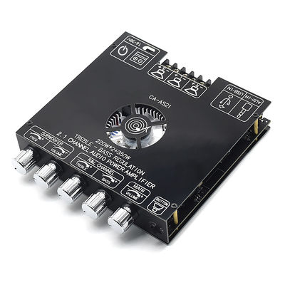 AS21 2.1-kanałowa cyfrowa płyta wzmacniacza mocy moduł 220W*2+350W wysokie i niskie tony subwoofer TPA3255 BT audio domowe AS21