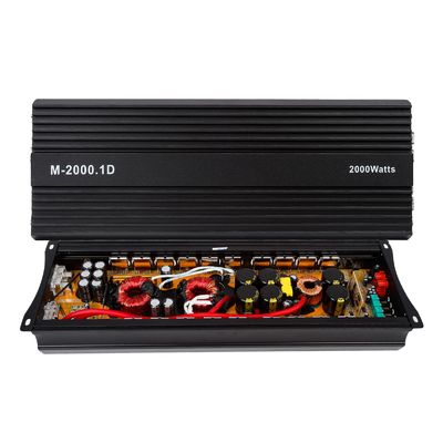 Wysokiej mocy wzmacniacz mocy audio samochodowego 12V 2000W 2000 Watt Mono Klasy D Subwoofer z crossoverami
