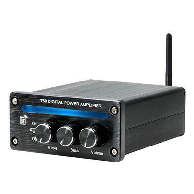 2.0-kanałowy 2*100W BT 5.0 RGB Światło Regulowana Wysokie Tony Bas Wzmacniacz Liniowy Dużej Mocy Nowy Cyfrowy Stereo Domowy Mini Hifi
