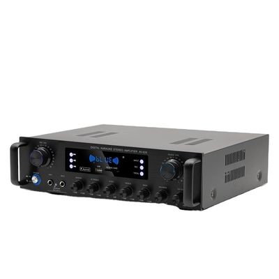 AV-628 Profesjonal 2.1 Channel 600W Home Coaxial Subwoofer Amplifier Model wysokiej mocy BT Fiber Optic Receiver Cross-Border