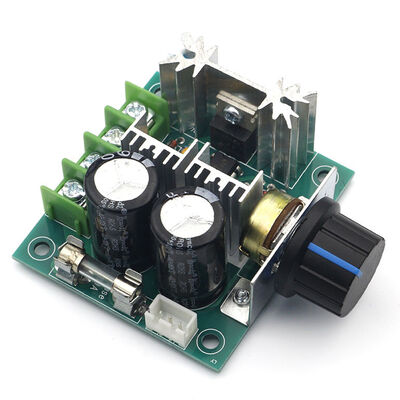 Moduł zasilania regulatora prędkości PWM 10A 50V, zasilanie DC 12V 24V 30V 40V, generator 13KHZ, części i akcesoria