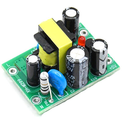 Moduł zasilania przenośnego AC-DC Izolowana płyta PCB Uniwersalna 110-220V Wejście Podwójne Wyjście 12V 0.5A + 5V Kompaktne